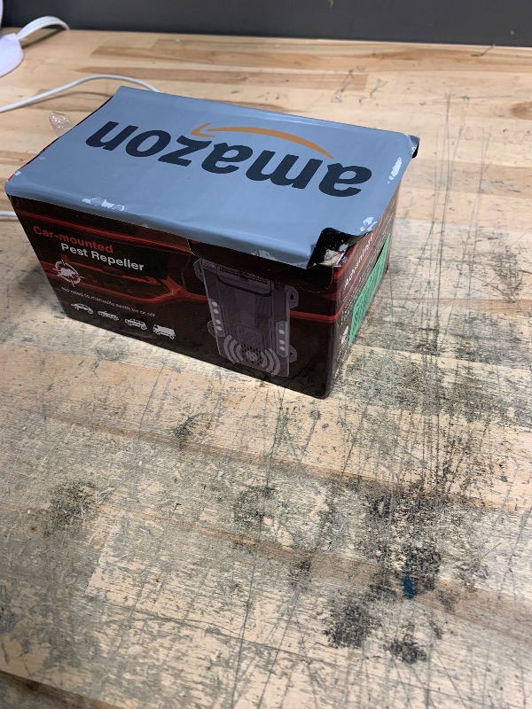 Photo 1 of 2025 Upgraded Rodent Repellent for Car Engines, Battery Operated Under Hood Squirrel Repellent to Keep Mouse Mice Rat Away from Car Garage Room Indoors Outdoors with Ultrasonic and Strobe Light(2Pack)