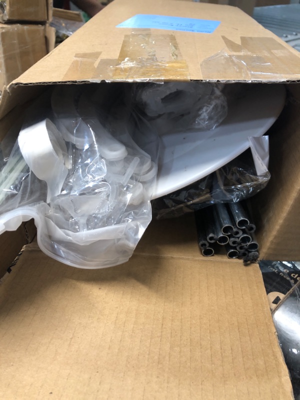 Photo 1 of (PARTIAL SET) Balloon Arch Kit and Balloon Pump, 10FT Width 9FT Height Adjustable Balloon Arch Stand with NEW DESIGNED 2 Balloon Stands Water Fillable Bases for Wedding Anniversary Birthday Party Baby Shower