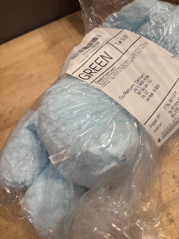 Photo 1 of (no arms, were rippe off, one extra leg in bag) dapnha Blue Stuffed Animal Bunny Rabbit - Adorable Plush Companion for Cuddles & Playtime. Soft & Huggable with Lifelike Features. Ideal Gift for Kids (Bonnie Rabbit A -Blue 15.8 inch)