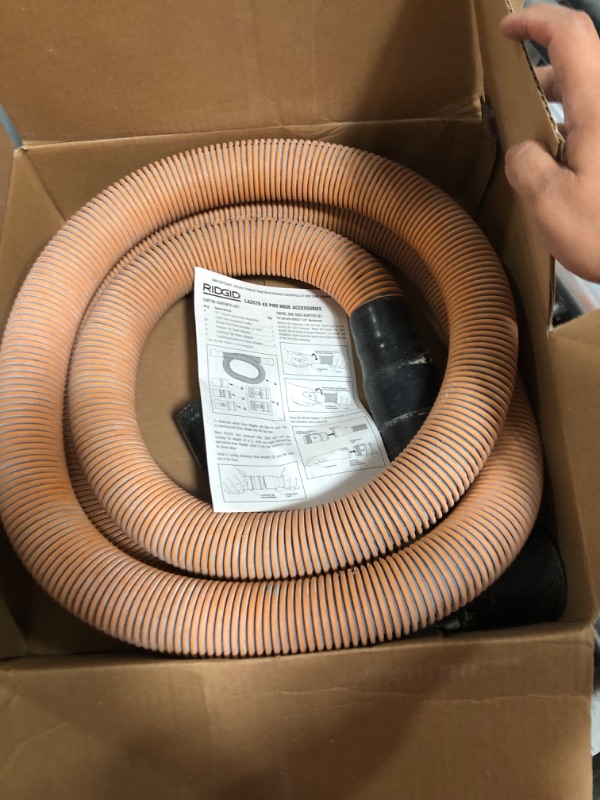 Photo 1 of 1-7/8 in. X 10 Ft. Locking Professional Vacuum Hose Kit Accessory Shop Vacuum Attachments for Wet Dry Vacs
