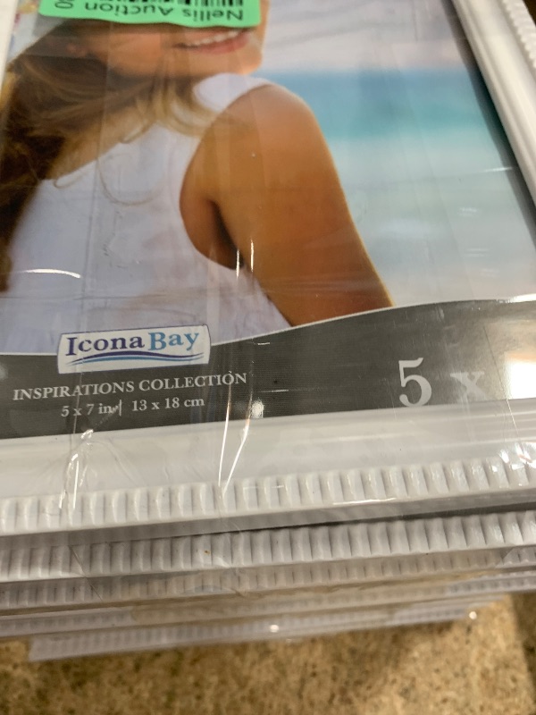 Photo 1 of 5x7 Picture Frames White Set of 12 for Wall Gallery Collage Photo Frames or Tabletop Display
