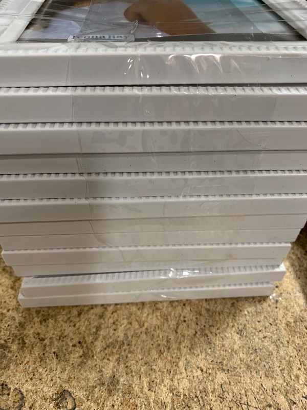 Photo 1 of 5x7 Picture Frames White Set of 12 for Wall Gallery Collage Photo Frames or Tabletop Display
