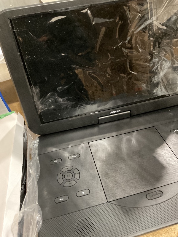 Photo 1 of *unable to tested* 17.6" Portable Blu Ray DVD Player with 15.4" Screen, HDMI Input/Output, Sync Screen, 5 Hours Playing Time, 1080P MP4 MKV Video, Surround Audio, USB SD