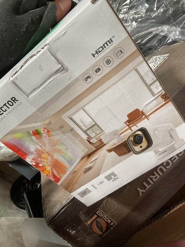 Photo 1 of [ Auto Focus / Keystone ] Smart Projector with Wifi and Bluetooth 5.4, SALANGE 1080P Native Projectors 4K, Short Throw Projector w Built in Apps, Android 11, Mini Portable Proyector HY260pro