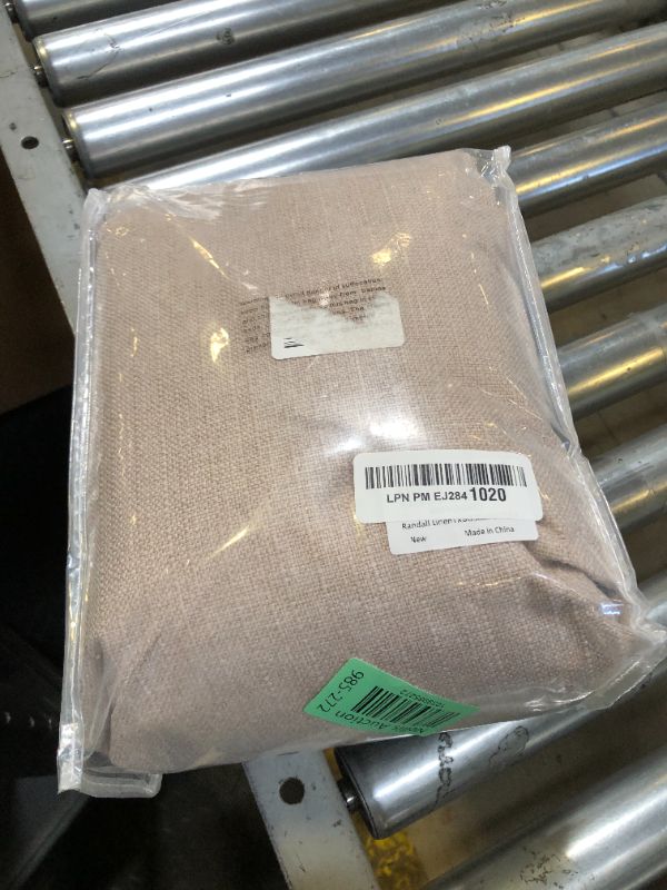 Photo 1 of Randall Pinch Pleated 100% Blackout Window Curtains 84 Inch for Bedroom Living Room Oatmeal Tan Linen Textured Light Blocking Drapes Thermal Insulated Back Tab Window Treatment, 2 Panels, 38" Wx84 L