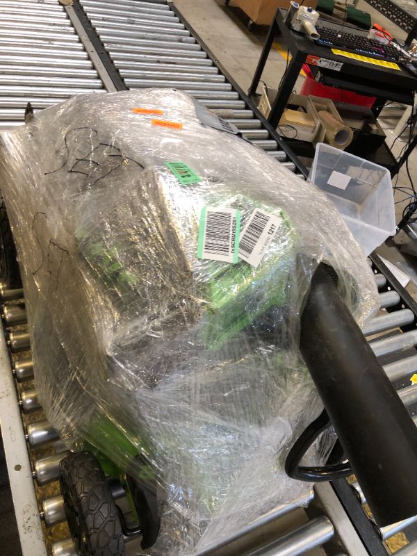 Photo 1 of Greenworks 48V (2x24V) 21" Brushless Mower+12" String Trimmer+320CFM Blower,(2) 5.0Ah Batteries and 4A Dual Port Charger
