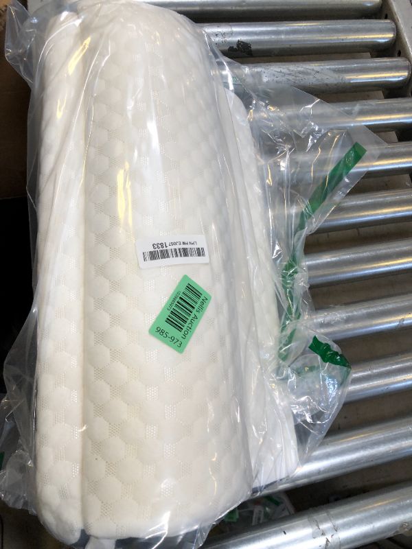 Photo 1 of HOMBYS Adjustable Side Wedge Pillow for Sleeping,Foam Positioning Wedge Pillow for Side Sleeping,Suitable for Pregnancy/Postoperative Back Pain (20"x10"x6.3"+20"x6.3"x2.5")