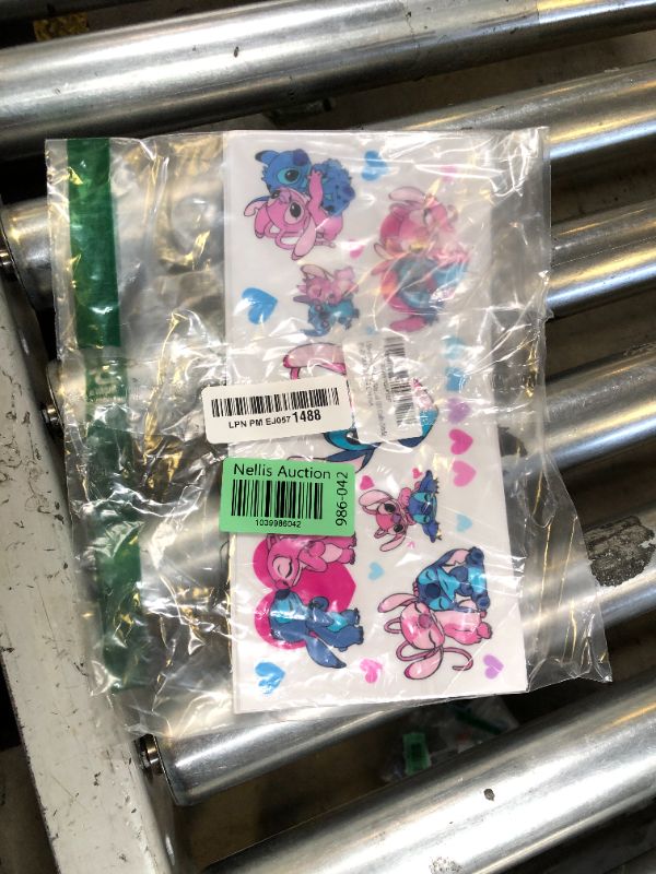 Photo 1 of 5 Sheet UV DTF Cup Wrap Transfer Stickers for Glass, Rub on Transfers Decal for 16OZ Glass Cups Furniture Craft Wood DIY Crafts