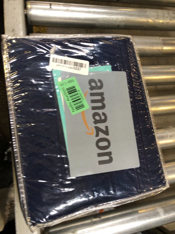 Photo 1 of DREAMCARE Twin Sheets Set – 3pcs Cooling Sheets – up to 15” Deep Pocket Twin Sheet Set – Hotel Luxury Sheets & Pillowcases – Superior Softness 100% Fine Microfiber with Side Pocket – Navy Blue