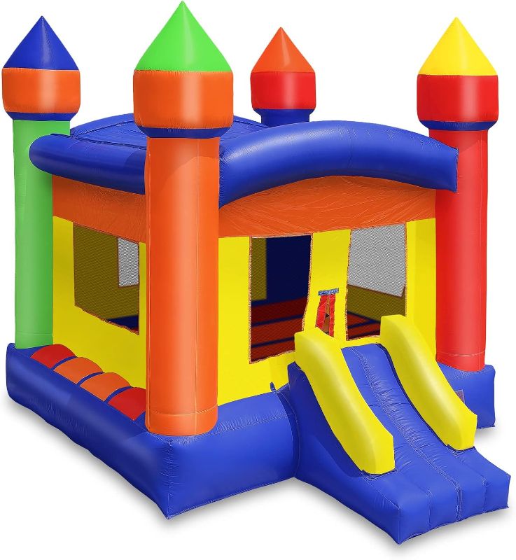 Photo 1 of Cloud 9 Commercial Grade 13' x 13' Castle Bounce House - 100% PVC Bouncer - Inflatable Only