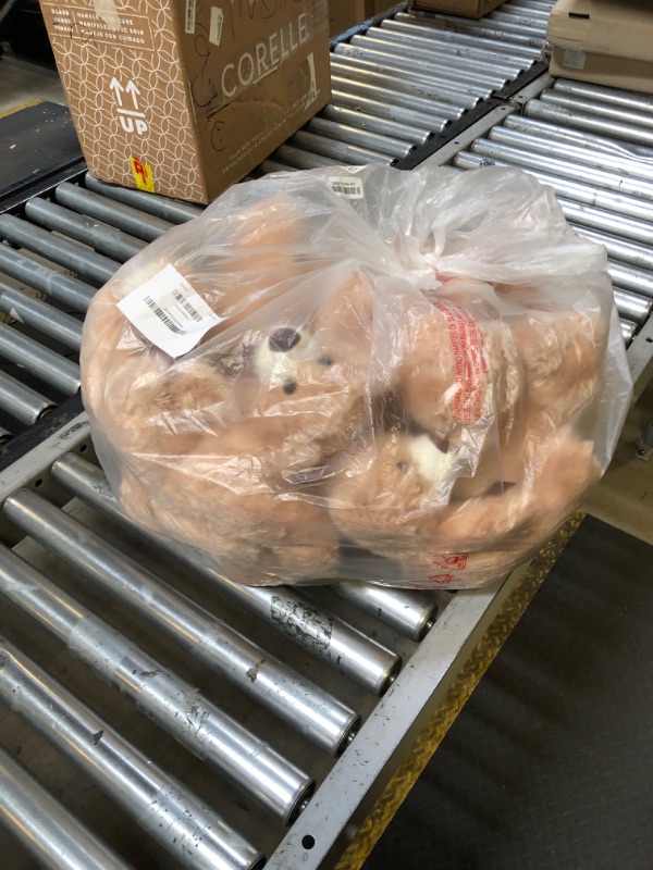 Photo 1 of Zhanmai 12 Pcs 14 Inch Bear Stuffed Animal Bulk Operation 2025 Graduation Gifts Bulk Plush Stuffed Bear for Bridal Anniversary Shower Gifts(Light Brown)
