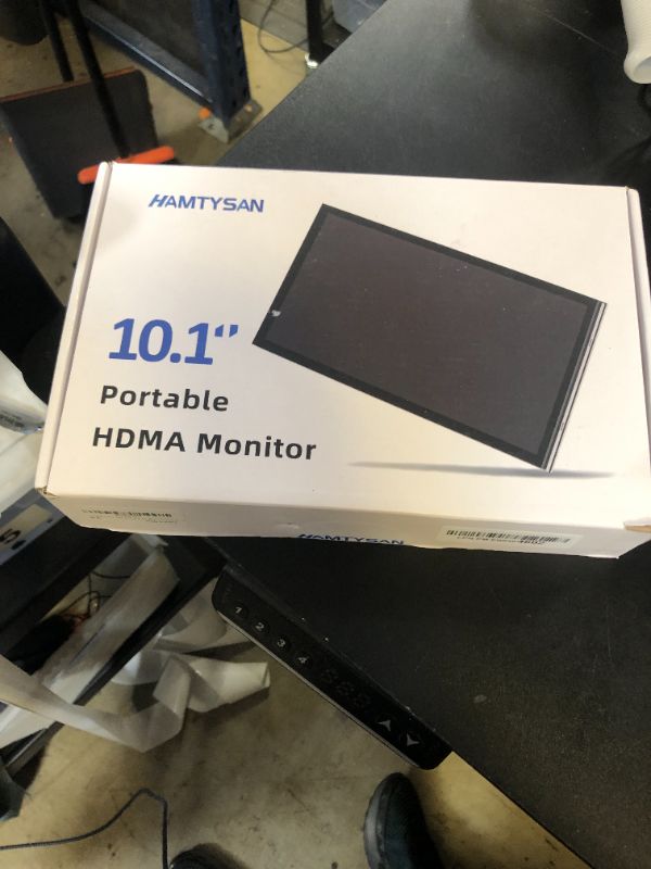 Photo 1 of HAMTYSAN 10.1 Inch Raspberry Pi Screen 1024x600 HDMI Monitor IPS Screen Display Secondary Monitor Extend Monitor for Raspberry Pi 5/4/3/2/Zero/B/B+ Win11/10/8/7, (Non-Touch), Driver Free