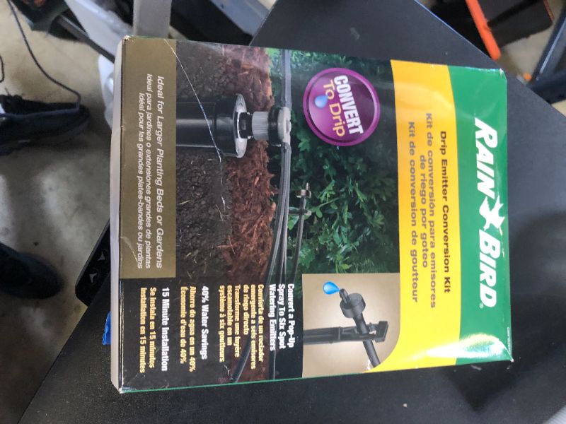 Photo 1 of Rain Bird CNV182EMS Drip Irrigation Sprinkler Conversion Kit, 1800 Series Pop-Up to 6 Drip Emitters with 1/4" Tubing
