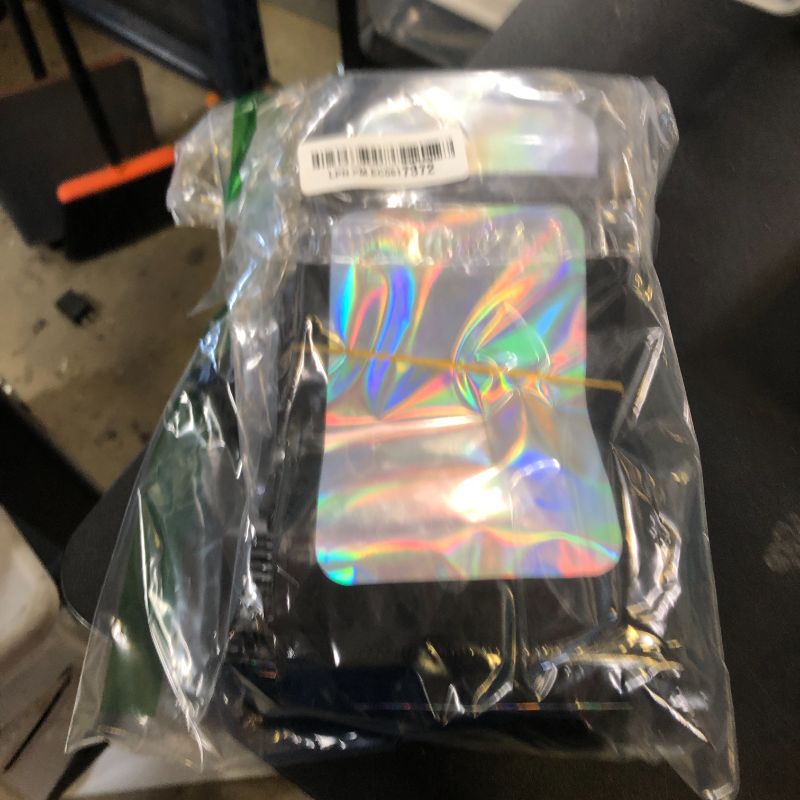 Photo 1 of Funfery 100 pcs Black Smell Proof Mylar Holographic Bags Packaging Bags,Clear Resealable Odor Proof Bag Foil Pouch Bag for Food Storage,Gloss,Jewelry,Lash Packaging for Small Business(4.7x7.9In)