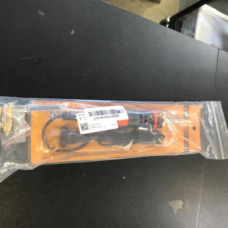 Photo 1 of 22 Pieces Electric Hot Knife Cutter Tool Kit Include Heated Knife Plastic Cutter With Multipurpose 16 Blades 4 Blade Holders Metal Stand For Soft Thin Plastic Foam Stencils
