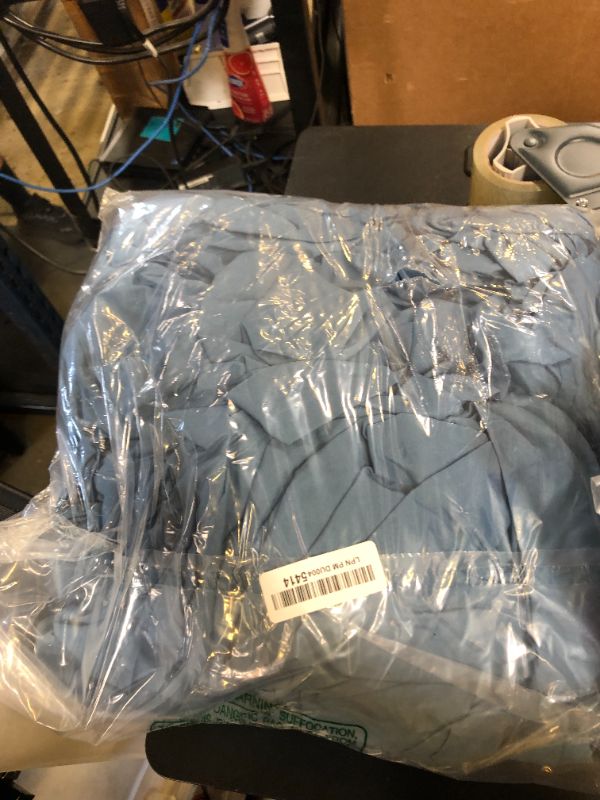 Photo 1 of Hearth & Harbor Extra Deep Pocket King Size Sets - Fits Mattress 18-24 Inches Deep - Extra Deep Pocket Sheets - 6 Piece King Size - King - Blue Heaven Sheets