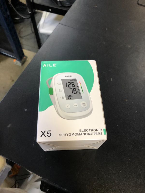 Photo 1 of Blood Pressure Monitor, AILE Blood Pressure Machine Upper Arm Large Cuff(8.7"-16.5"), High Automatic Blood Pressure Monitors Cuff for Home Use, (BP) Manual Arm Blood Pressure Monitors, 2 * 99 Memory