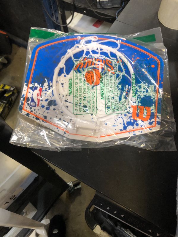 Photo 1 of WILSON NBA Team Mini Basketball Hoop - New York Knicks