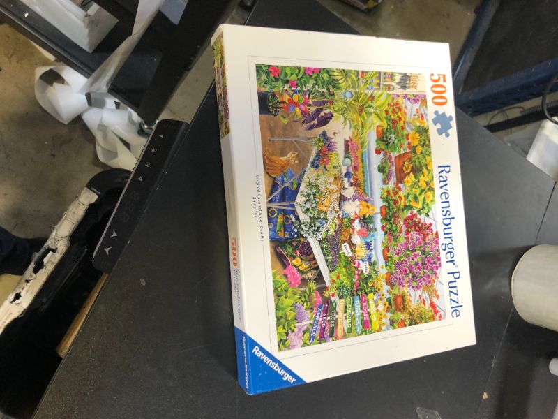 Photo 1 of Ravensburger Glorious Garden Center 500 Piece Jigsaw Puzzle | Great Gift for Puzzlers | Premium German Craftsmanship | FSC Certified Sustainable Wood