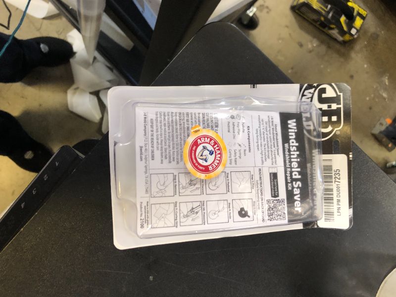 Photo 1 of J-B Weld 2100 Windshield Saver Repair Kit, 0.025 fl. oz