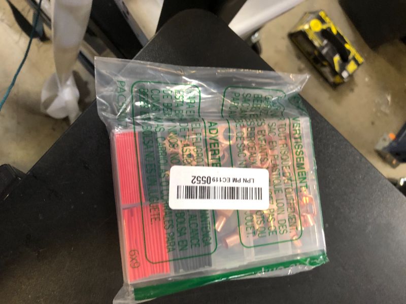 Photo 1 of Uparea 100pcs Copper Wire Lugs Kit-AWG 6,8,10,12 with 50pcs Heat Shrink Set,50pcs Battery Cable Lugs and Connectors