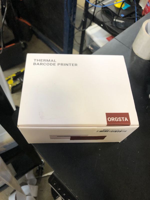 Photo 1 of ORGSTA USB Thermal Shipping Label Printer - T001 High Speed Shipping Label Printer 4x6 for Commercial Grade Shipping Packages, Widely Used for Ebay, Amazon, Shopify, Etsy, USPS, FedEx, Postage-White