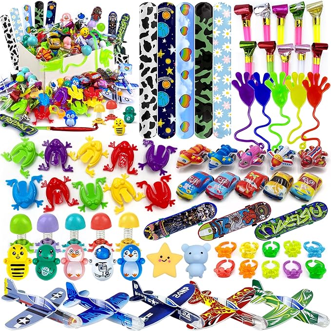 Photo 1 of XIPEGPA 70PCS Party Favors Toy Assortment for Classroom Rewards Bulk Toys Birthday Party Toys Goodie Bag Filler Treasure Box Gifts for Boys and Girls