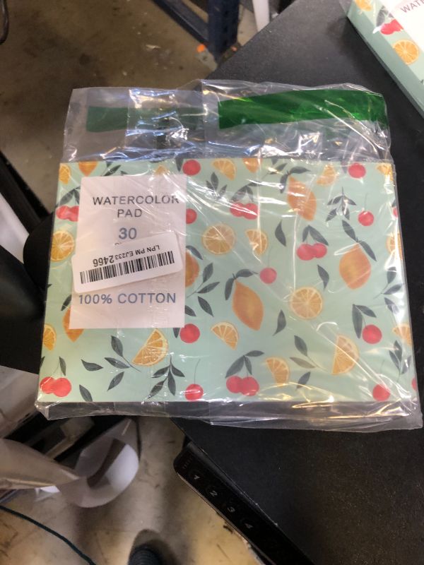 Photo 1 of 30 Sheets Watercolor Paper Pad, A5 (8.3 x 5.8) Cold Press Watercolor Paper, 140 lb/300 GSM Tearable Water Color Pad for Art Painting, Drawing, Mixed Media, Stocking Stuffers