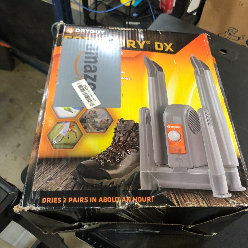 Photo 1 of DryGuy Force Dry DX - Shoe, Boot, Garment & Gear Dryer - Convection Heating with Quiet Forced-Air Central Blower - 4 Drying Ports w/2 Extensions - Dries in 1-3 Hours - Heat/No Heat Switch & 3-Hr Timer
