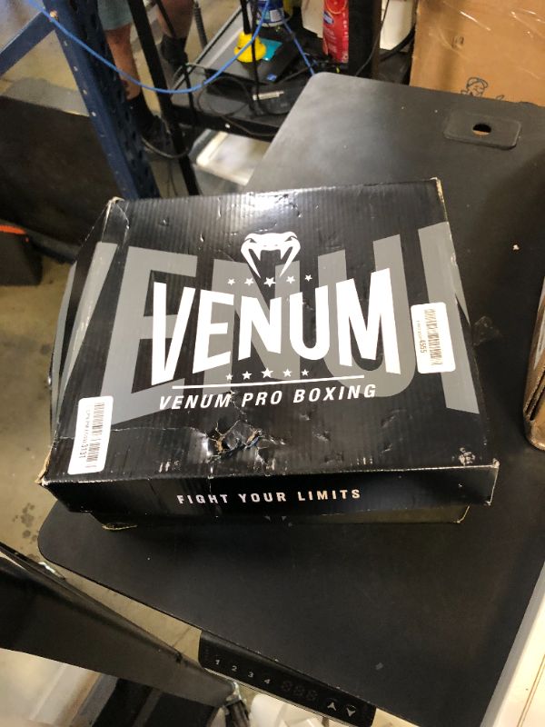 Photo 1 of Venum Elite Boxing Shoes - Black/Bronze