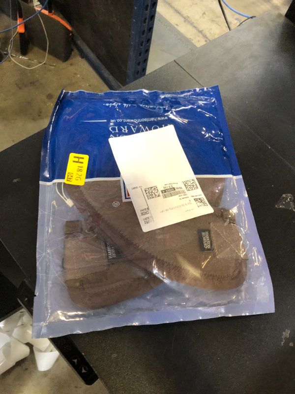 Photo 1 of Harrison Howard Horse Bell Boots Equine Ballistic Hoof Overreach Bell Boot for Horse Sold as Pair-Coffee Brown