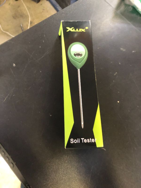 Photo 1 of XLUX Soil Moisture Meter, Plant Water Monitor, Hygrometer Sensor for Gardening, Farming, Indoor and Outdoor Plants, No Batteries Required
