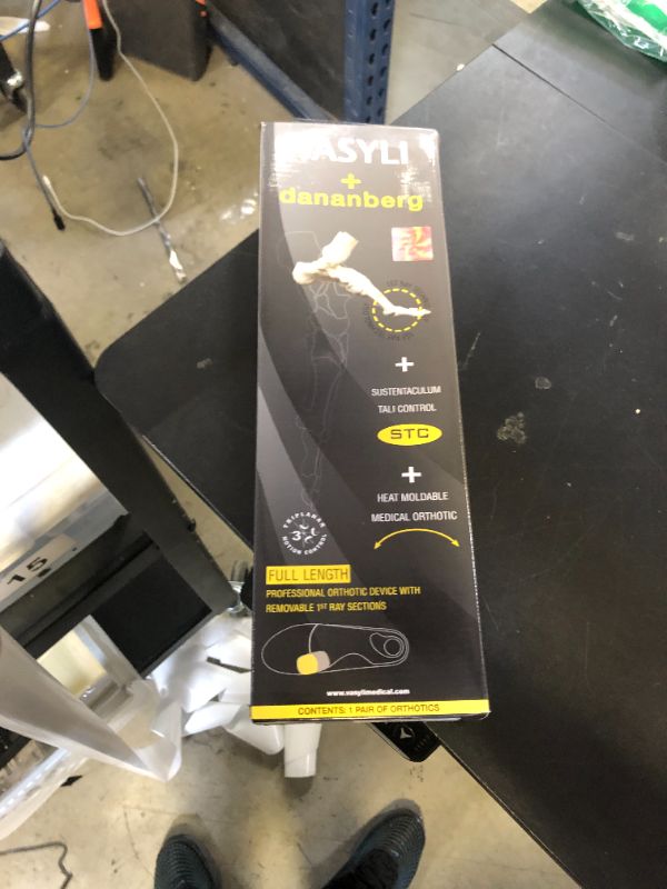 Photo 1 of Vasyli+Dananberg 1st Ray Orthotic, Small, 1st Ray Function, Removable Distal & Proximal Plugs, Full-Length Insole, Low Resistance to Joint, Heat Moldable, Rear Foot Control, Lasting Pain Relief