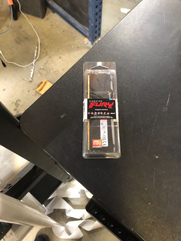 Photo 1 of Kingston FURY Beast 8GB 5200MT/s DDR5 CL36 RGB Desktop Memory Single Module | Infrared Syncing | AMD Expo | Plug N Play | KF552C36BBEA-8