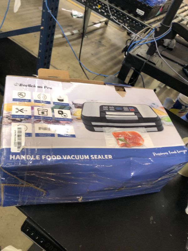 Photo 1 of 95Kpa Powerful Precision Pro Vacuum Sealer, with 10-in-1 Functions, Easy-Lock Handle, Double Heat Seal & Double Pump, Vacuum Sealer Machine for Food with Bags Storage, Built-in Cutter, Stainless Steel