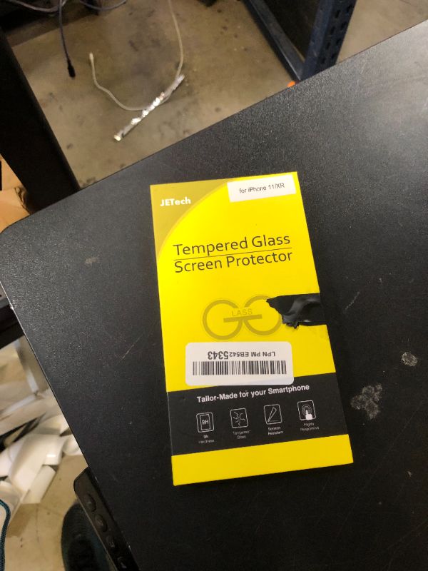 Photo 1 of JETech Privacy Full Coverage Screen Protector for iPhone 11/XR 6.1-Inch, Anti-Spy Tempered Glass Film, Edge to Edge Protection Case-Friendly, 2-Pack