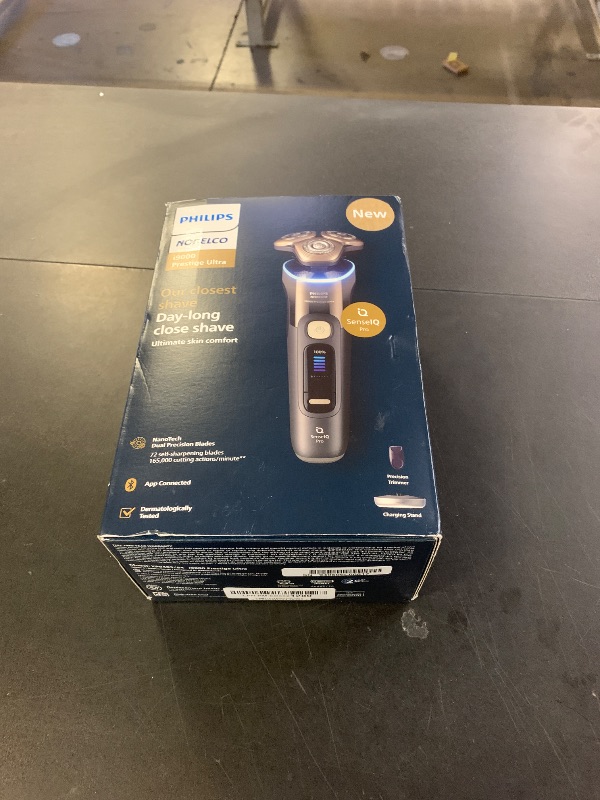 Photo 1 of Philips Norelco Shaver i9000 Prestige Ultra, Wet & Dry Electric Shaver, Black Gradient, SenseIQ Pro Technology, Triple Lift & Cut System, 360 Rotating NanoTech Precision Blades, 5 Modes, XP9405/84