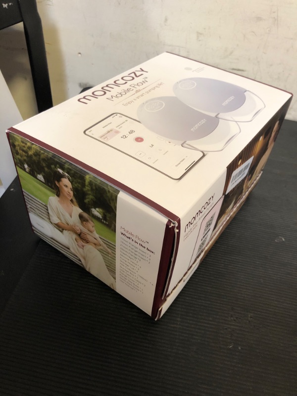 Photo 1 of Momcozy Breast Pump Hospital-Grade, Hands Free Breast Pump App with Leak-Proof DoubleFit Flange, Personalized Multi-Modes & 15 Levels, 2 Count
