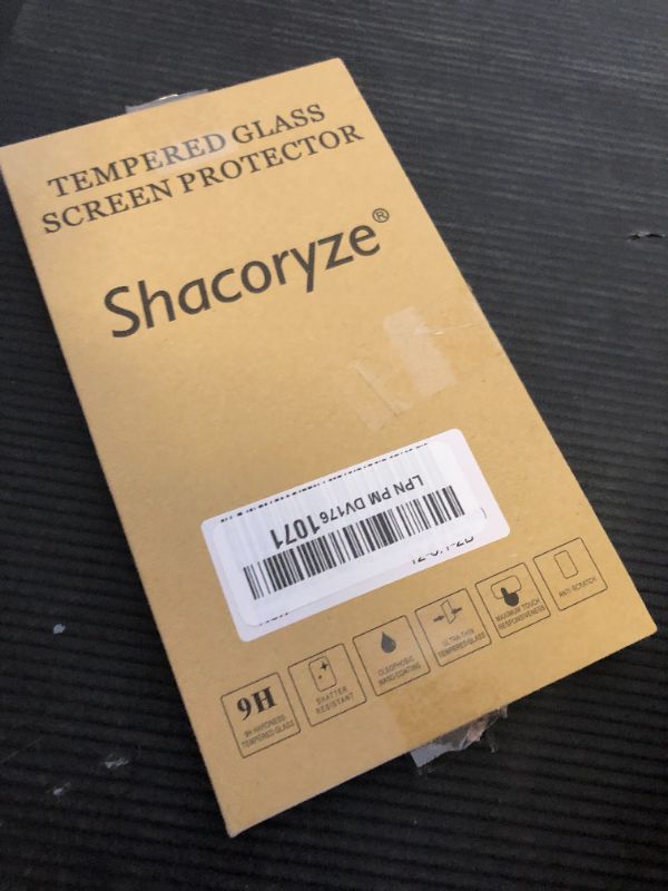 Photo 1 of Shacoryze Back Screen Protector for iPhone 12 [2-Pack], Rear Tempered Glass [Haptic Touch] Temper Glass Film Premium HD Clarity Anti-Fingerprint/Scratch Compatible with iPhone 12 (6.1 inch)
