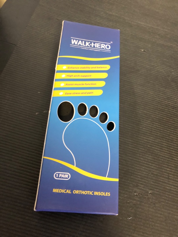 Photo 1 of Plantar Fasciitis Insoles for Men Women - Orthotics Inserts, Shoe Insoles Arch Support Flat Feet Inserts Work Boot Insoles for Standing All Day (Mens 7-7 1/2 | Womens 9-9 1/2)