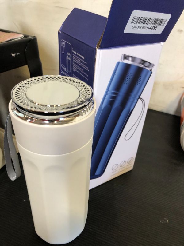 Photo 1 of Insulin Cooler, Medication Insulin Pen Cooler for Travel, Insulin Cooler Travel case for Diabetic Supplies Carrying, Portable Diabetes Cooling Bottle with Handle (White)