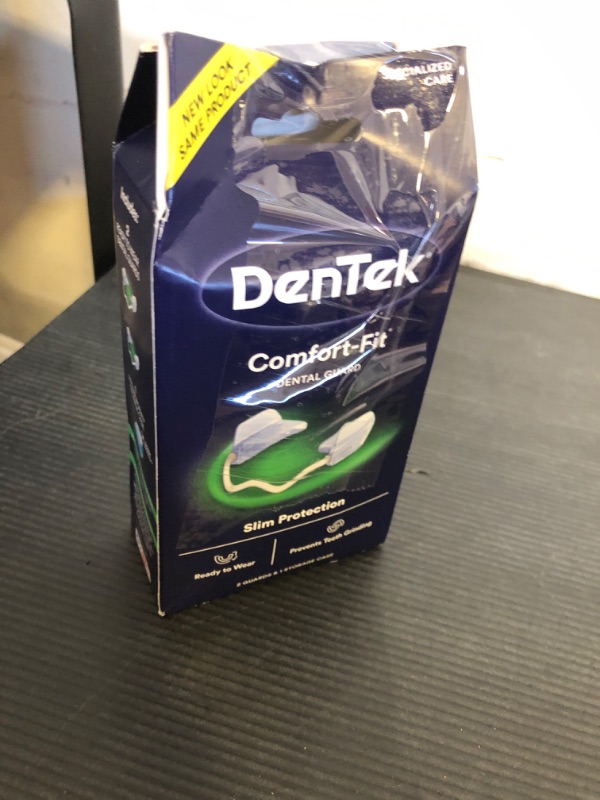 Photo 1 of DenTek Comfort-Fit Dental Guard For Nighttime Teeth Grinding, Comfort-Fit Guard, 2 count(Pack of 1)