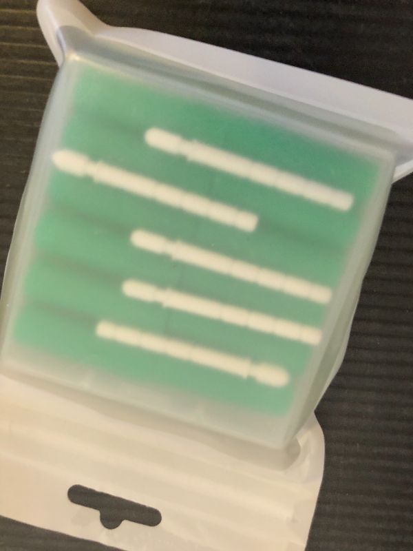 Photo 1 of Aligner Chewies, 12-Pack Medical Grade Silicone Orthodontic Chompers Aligner Trays Seaters Chewies for Invisalign Aligners(Green)