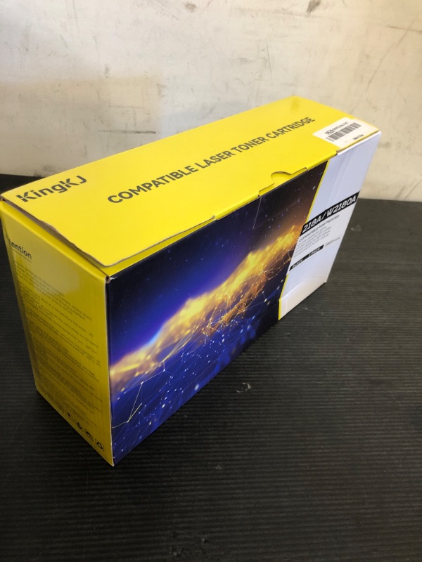 Photo 1 of 218A Black Toner Cartridge 2 Pack Compatible for HP 218A W2180A 218X W2180X HP Color Laserjet Pro MFP 3301fdw 3201dw 3301sdw 3301cdw 3201 3301 Series Printer Ink Laser All-in-One Scanner Copier Chip