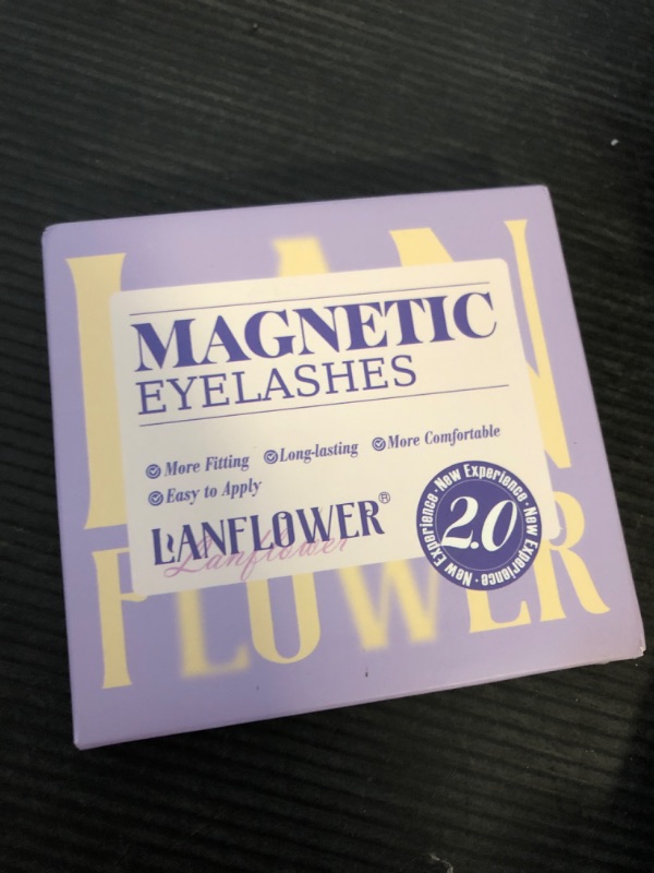 Photo 1 of Magnetic Eyelashes with Applicator Reusable Magnetic Lashes No Glue Needed Magnetic Eyelashes without Eyeliner Cat Eye Natural Look Magnetic Eyelashes Magnetic Lashes by Lanflower
