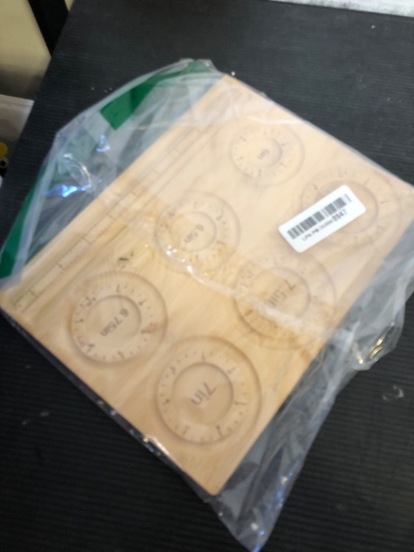 Photo 1 of Petoysoso Bead Board for Jewelry Making, Bamboo Beading Board for Jewelry Bracelet Making, DIY Bracelet Bead Board