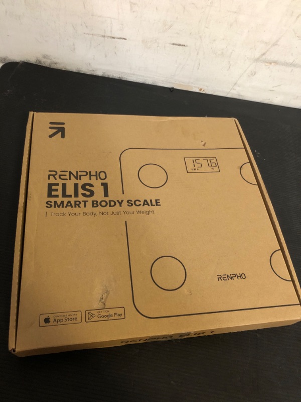 Photo 1 of RENPHO Smart Scale for Body Weight, FSA HSA Eligible, Digital Bathroom Scale BMI Weighing Bluetooth Body Fat Scale, Body Composition Monitor Health Analyzer with Smartphone App, 400 lbs - Elis 1