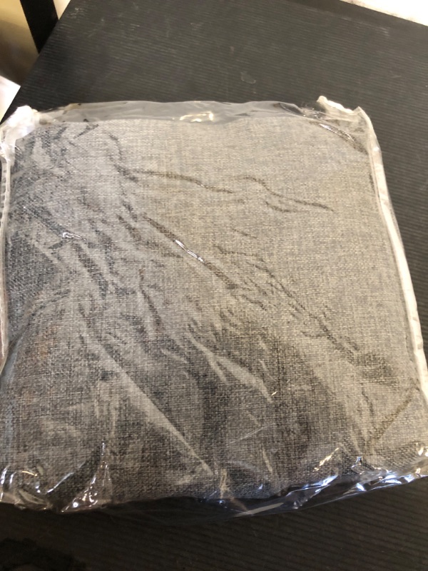 Photo 1 of Linen Couch Cushion Covers, Sofa Cover Sofa Furniture Protector Slipcover with Bottom Tie Rope, Soft Non-Slip Non-Wrinkle Suitable for Chair Bench Settee Seat Loveseat Gray 2 Pieces