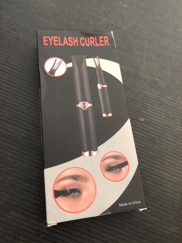 Photo 1 of Heated Eyelash Curlers, 2025 Upgrade Electric Eyelash Curler, Electric Eyelash Curler for Instant Glam, Fast Heat up in 8s, 3 Heat Modes with USB Rechargeable(Black)