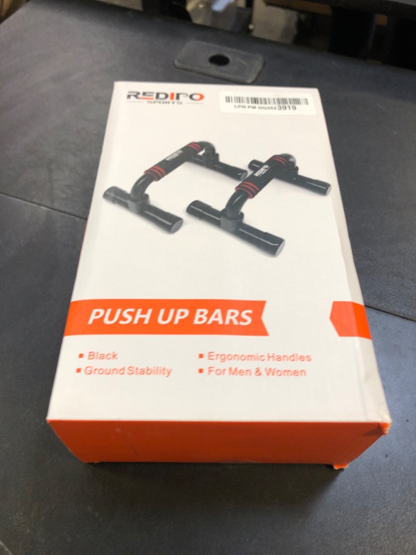 Photo 1 of Push Up Bars Strength Training - Workout Stands With Ergonomic Push-up Bracket Board with Non-Slip Sturdy Structure Portable for Home Fitness Training, Push Up Stands Handle for Floor Workouts
